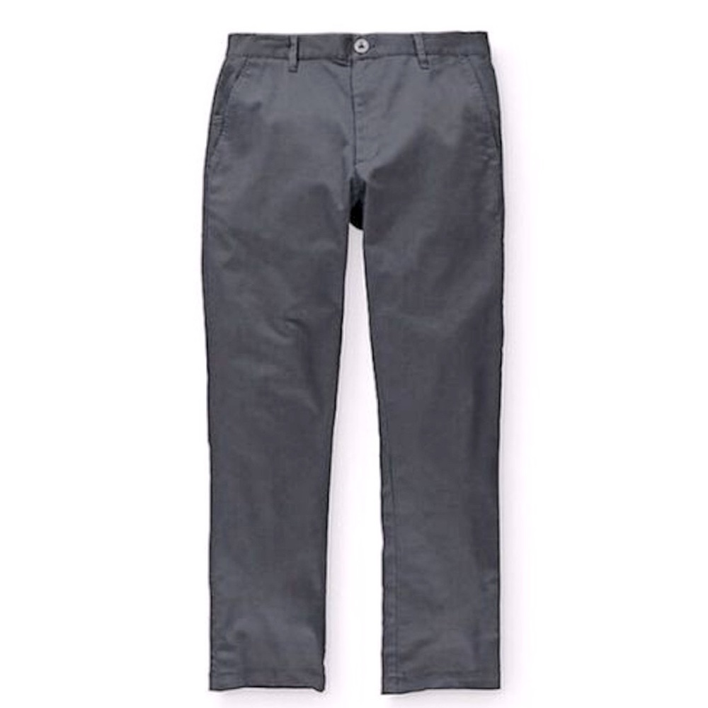 Zhik Chino Pants Trousers Dark Gray Sailing Deck Wear Size 16